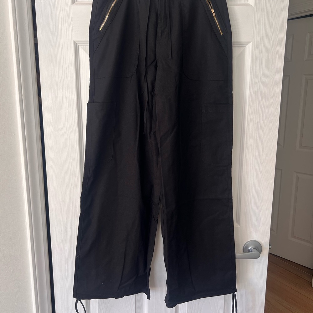 Women's Black Cargo Pants